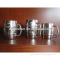 double wall beer mugs with different capacity